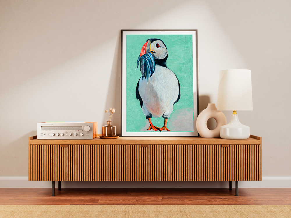 Puffin in Iceland - Print