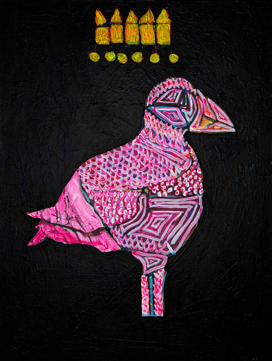 Parrot of the north Pink - Print